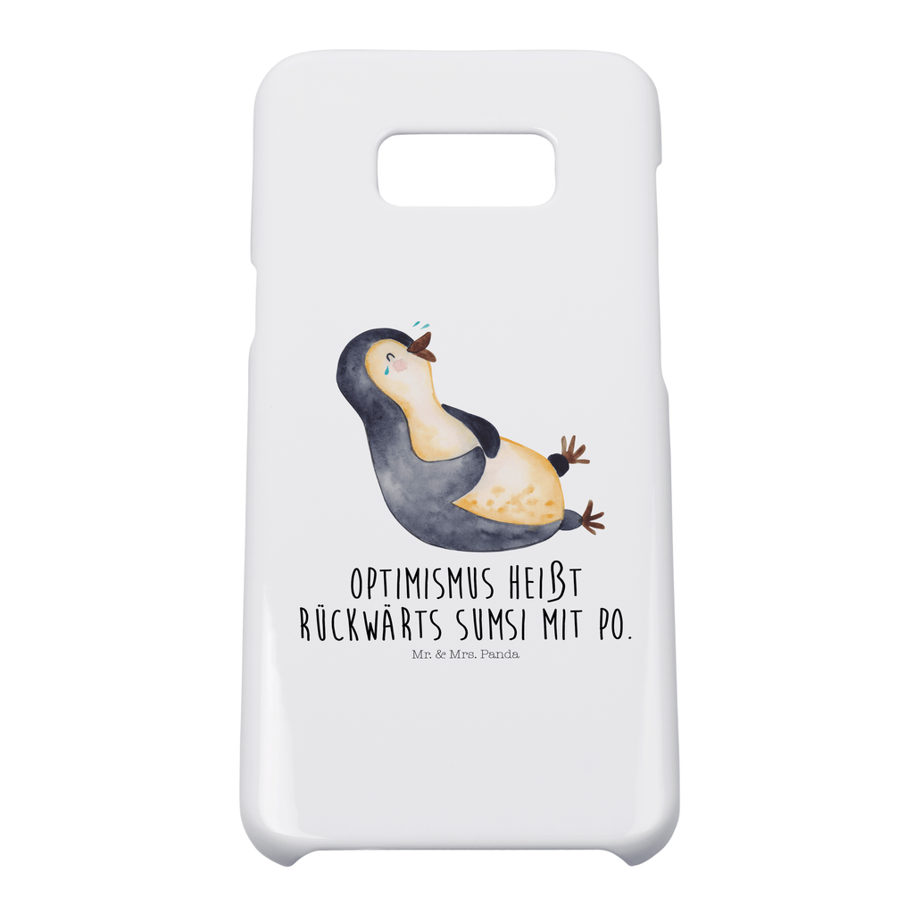 Handyhülle Pinguin lachend Handyhülle, Handycover, Cover, Handy, Hülle, Iphone 10, Iphone X, Pinguin, Pinguine, lustiger Spruch, Optimismus, Fröhlich, Lachen, Humor, Fröhlichkeit