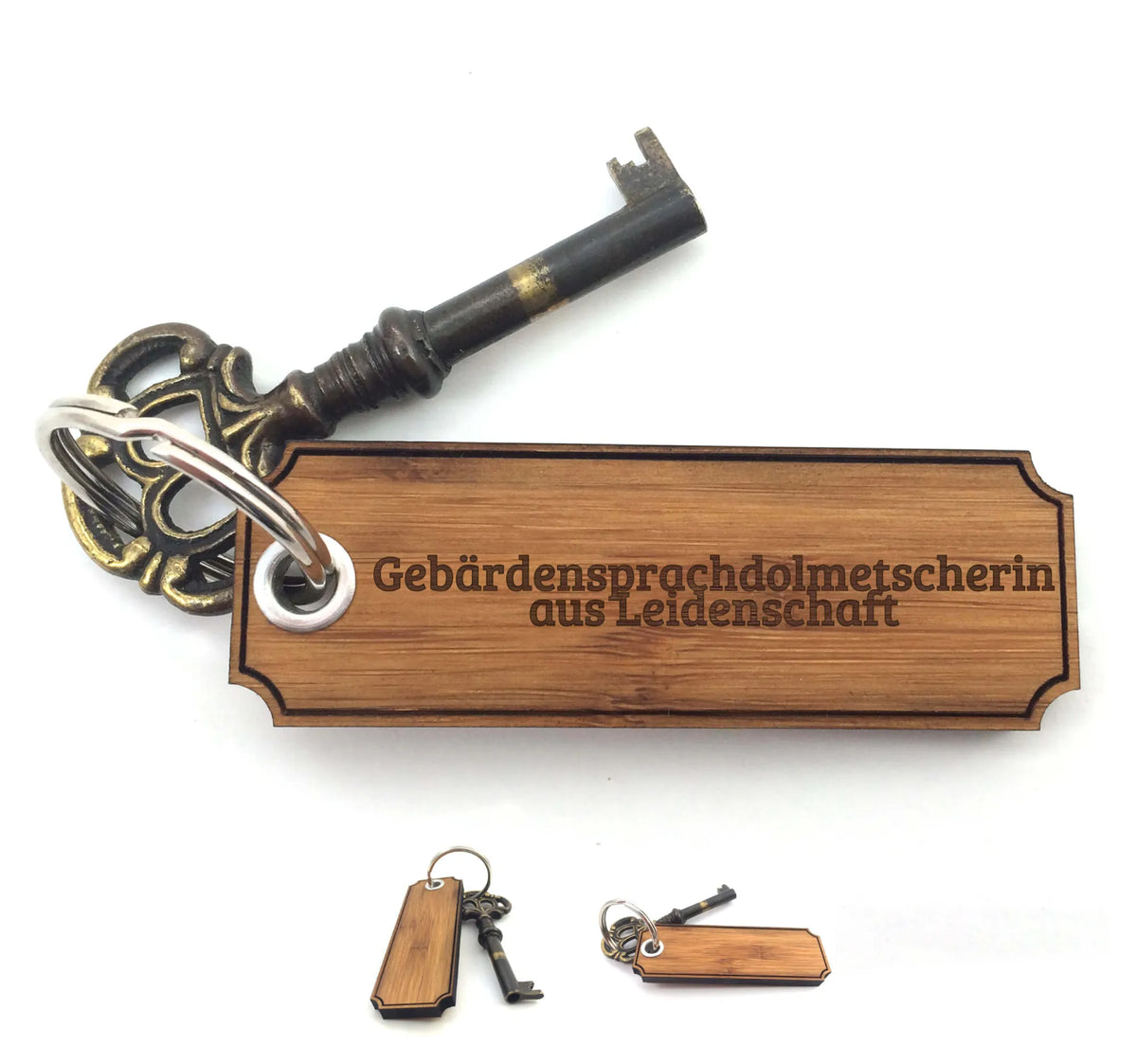 Key ring Gebärdensprachdolmetscherin