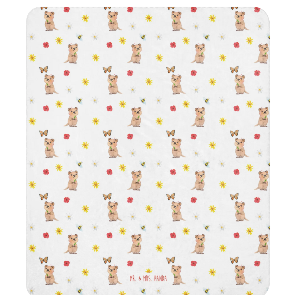 Sherpa Kuscheldecke Quokka Happy Muster Tiermotive, Gute Laune, lustige Sprüche, Tiere, Lustiger Spruch, Niedliches Tier, Verschieben, Quokka, Aufschieberitis, Dinge erledigen