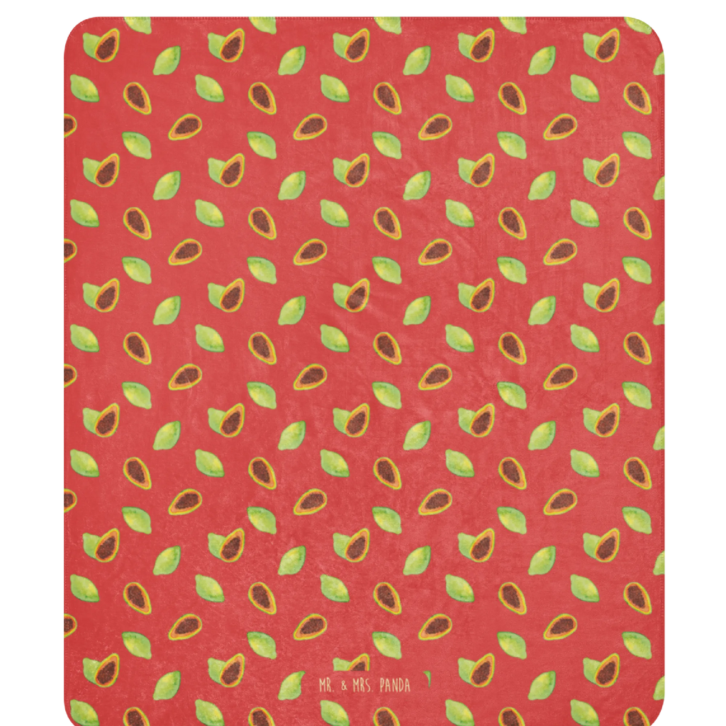 Sherpa Kuscheldecke Obst Papaya Muster Papayas, Obst Muster, Papapya Muster