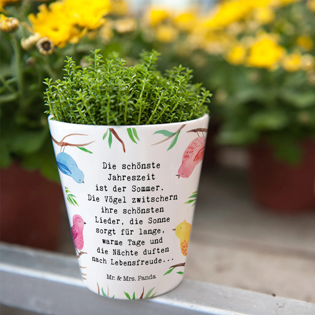 Flower pot Birdsong Our beautiful and loving Mr. & Mrs. Panda flower pot is designed and manufactured in our manufactory and is suitable for young and old. Now available in the sizes 9cm X 10cm., Nature, joy of life, love