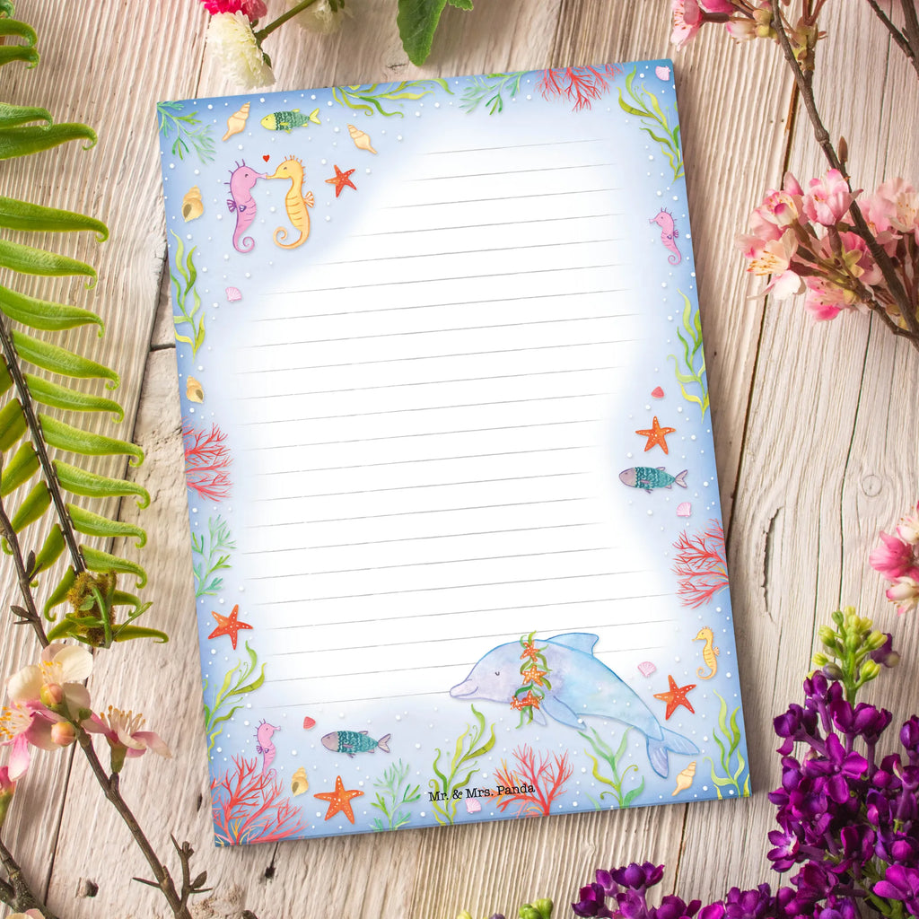 Notepad Under the sea notepad, pad, A5, notebook, writing pad, Nature, joy of life, love
