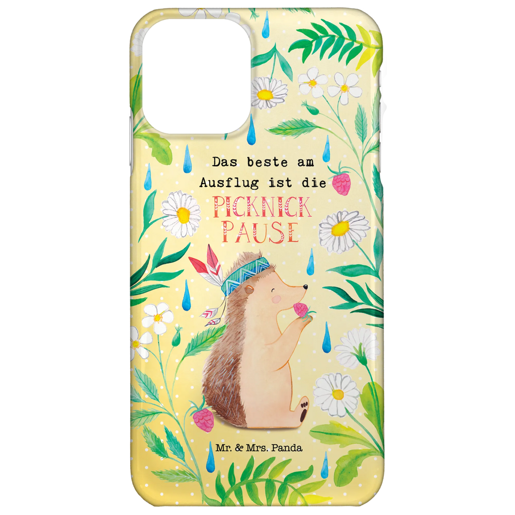 Phone case Hedgehog Picnic Premium Kunststoff, Handyhülle, Iphone 11 Pro Handyhülle, Iphone 11 Pro, Waldtiere, Tiere
