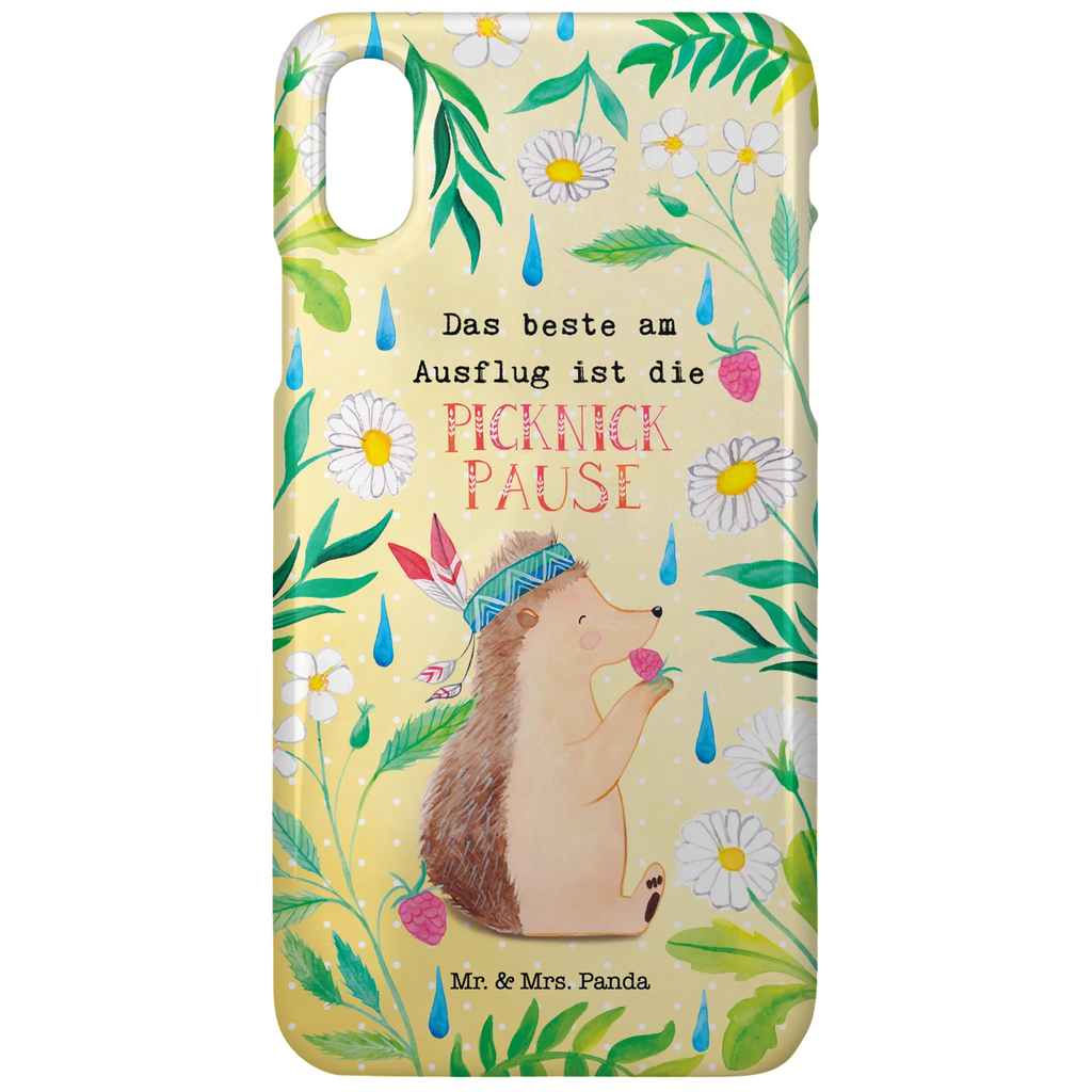 Phone case Hedgehog Picnic Premium Kunststoff, Handyhülle, Iphone 11 Pro Handyhülle, Iphone 11 Pro, Waldtiere, Tiere