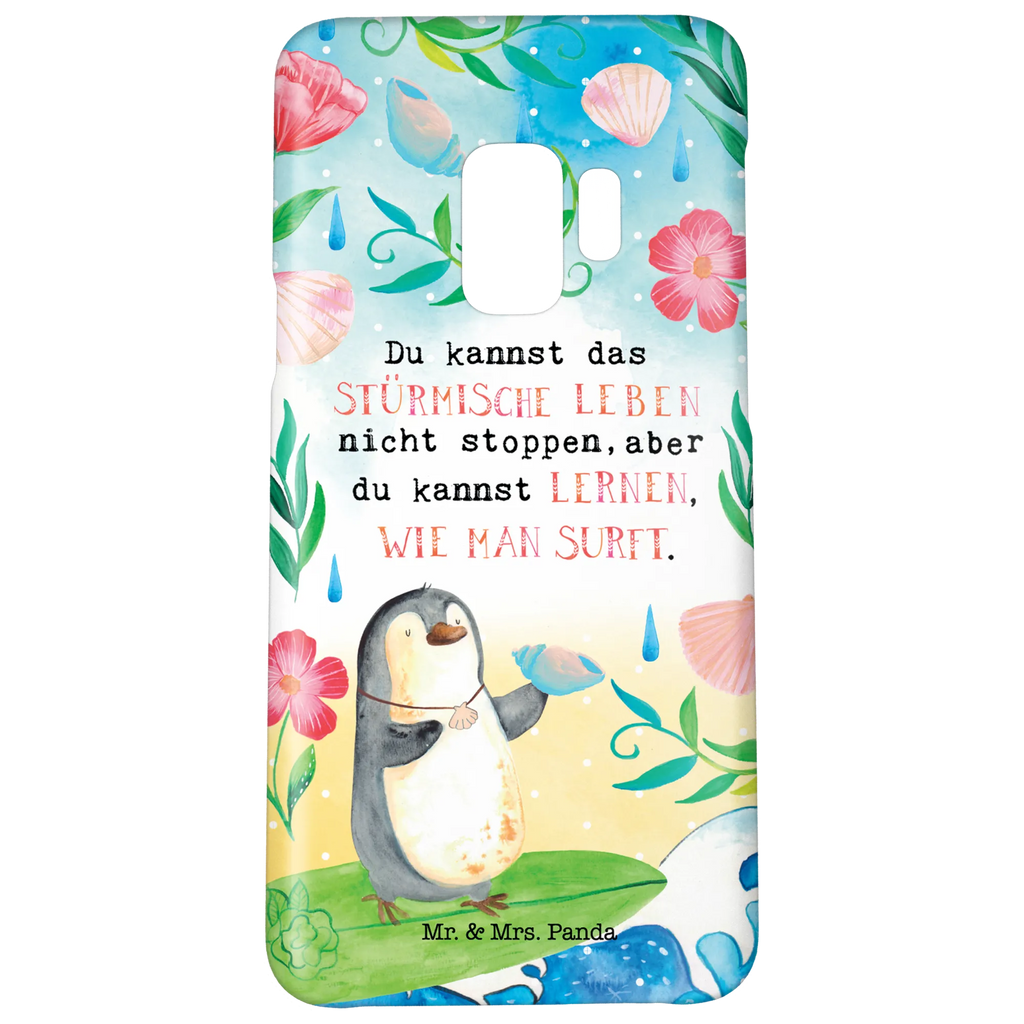 Phone case Penguin Surfing mobile phone case, mobile cover, Iphone X, cover, mobile phone, case, Iphone 10, Penguin, North Pole, Winter, Penguins