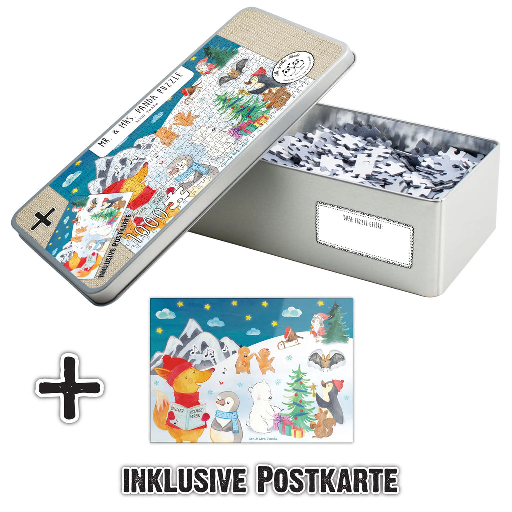 1500 Teile Puzzle Winter in den Bergen puzzeln, Puzzlespiel, Legespiel, Puzzle 1500, Winter, Weihnachten, Weihnachtsdeko, Nikolaus, Advent, Heiligabend, Wintermotiv