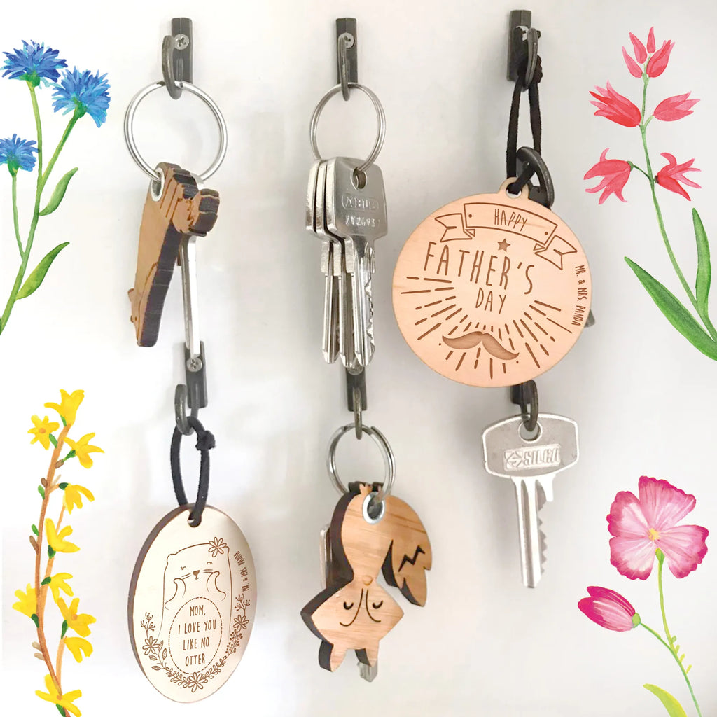 Mum and Dad keyrings Mummy Otter mother, valentine's day, love gift, father, key ring, Family, Father's Day, Mother's Day, brother, sister, Mom, Dad, mom, son, birthday, otter, christmas, love, family, couple, mother's day, present, daughter