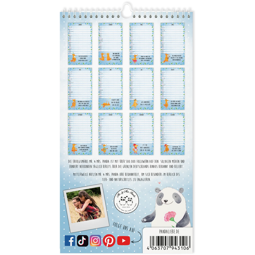 Family calendar 2026 Fuchs Collection family planner, 2020 family calendar, family calendar, animal lover, foxes, forest wildlife, clever as a fox