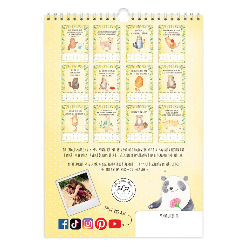 Wall calendar 2026 Katze Collection wall calendar, appointment planner, annual calendar, calendar, annual planner, animal lover, tomcat, kitty, meow, kitten, housecat, mama cat, love cats, cat image, cat fan, cat lover, cat fancier, cat decoration, gift for cat lover, cat owner, funny cats, cat sayings, cat motto, funny cat gifts, fan merchandise, cat stuff