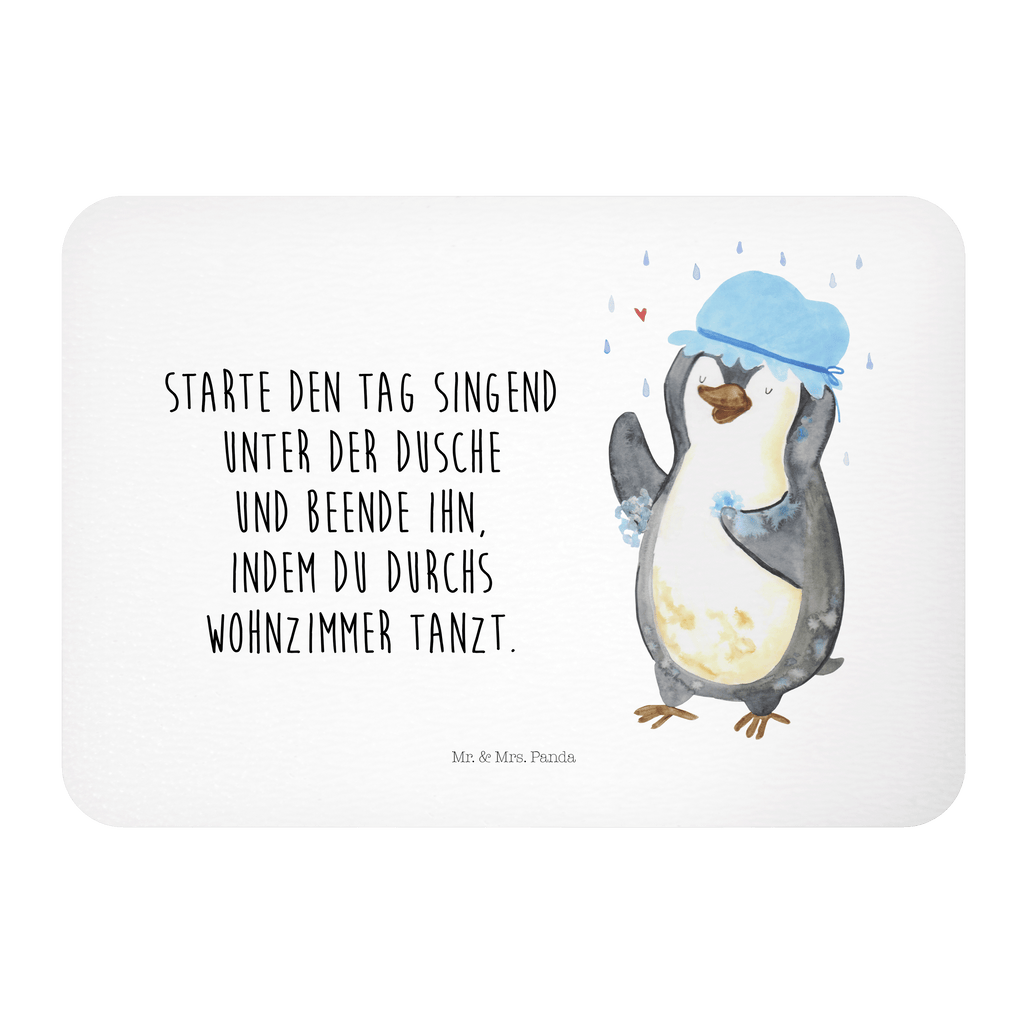 Magnet Pinguin duscht Kühlschrankmagnet, Pinnwandmagnet, Souvenir Magnet, Motivmagnete, Dekomagnet, Whiteboard Magnet, Notiz Magnet, Kühlschrank Dekoration, Pinguin, Pinguine, Dusche, duschen, Lebensmotto, Motivation, Neustart, Neuanfang, glücklich sein