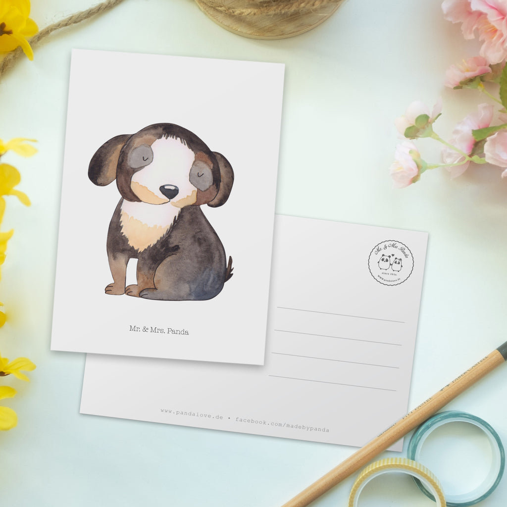 Postkarte Hund entspannt Postkarte, Karte, Geschenkkarte, Grußkarte, Einladung, Ansichtskarte, Geburtstagskarte, Einladungskarte, Dankeskarte, Hund, Hundemotiv, Haustier, Hunderasse, Tierliebhaber, Hundebesitzer, Sprüche, schwarzer Hund, Hundeliebe, Liebe, Hundeglück