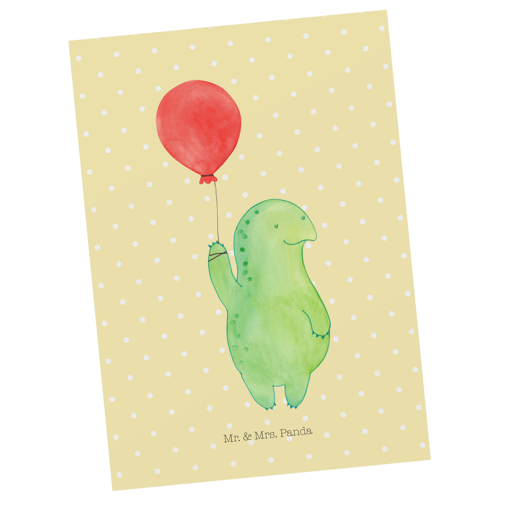Postkarte Schildkröte Luftballon Postkarte, Karte, Geschenkkarte, Grußkarte, Einladung, Ansichtskarte, Geburtstagskarte, Einladungskarte, Dankeskarte, Schildkröte, Schildkröten, Mutausbruch, Motivation, Motivationsspruch