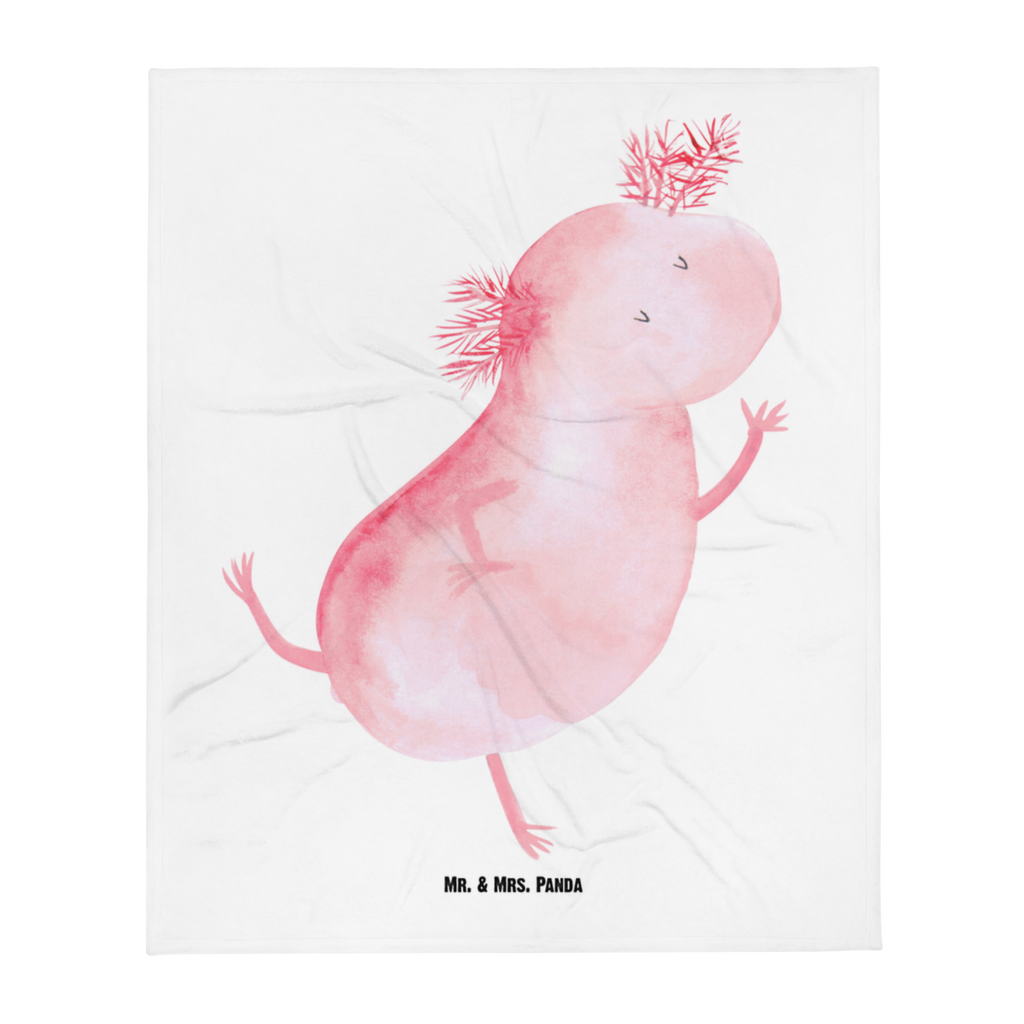 Babydecke Axolotl tanzt Axolotl, Axolot, Schwanzlurch, Lurch, Lurche, Dachschaden, Sterne, verrückt, Freundin, beste Freundin Babydecke, Babygeschenk, Geschenk Geburt, Babyecke Kuscheldecke, Krabbeldecke  Axolotl, Molch