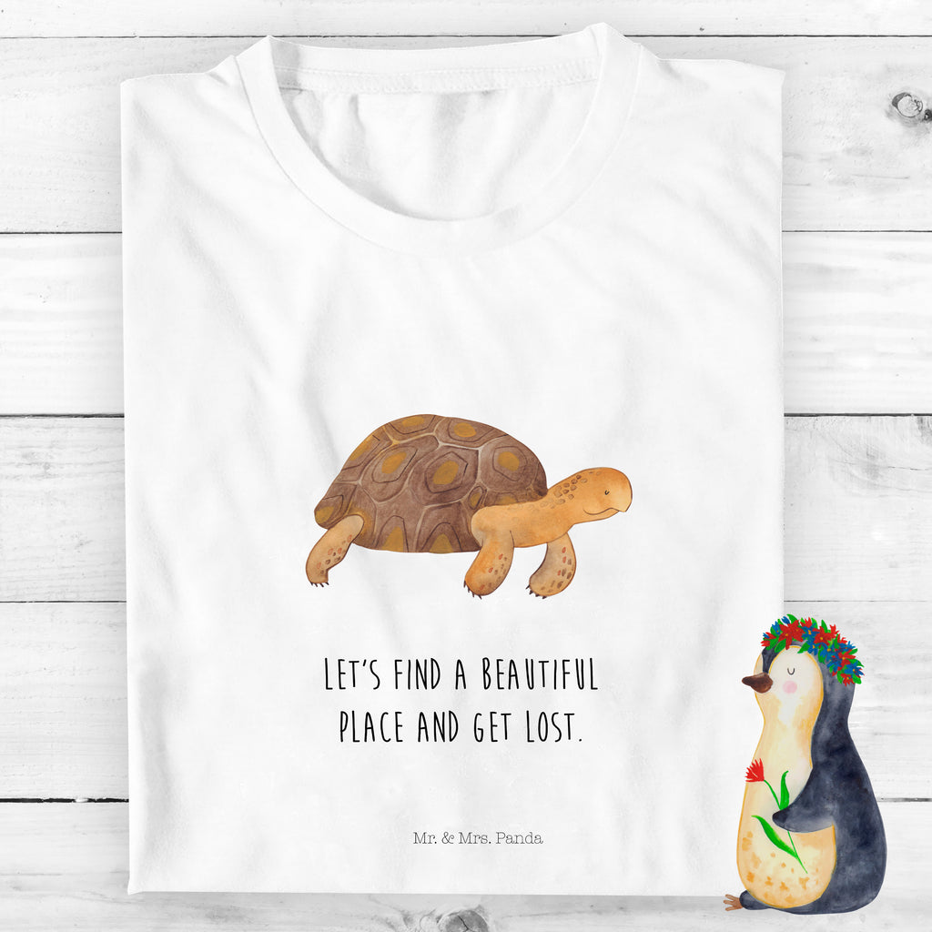 Organic Kinder T-Shirt Schildkröte marschiert Schildkröte, Schildkröten, get lost, Abenteuer, Reiselust, Inspiration, Neustart, Motivation, Lieblingsmensch	   Meerestiere, Meer, Urlaub