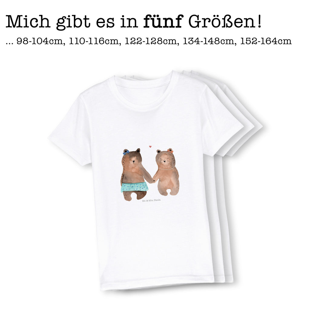 Organic Kinder T-Shirt Bär Freundin Bär Freundin Beste Freund Liebe Liebesbeweis Verliebt Kumpel Kumpeliene   Bär, Teddy, Teddybär