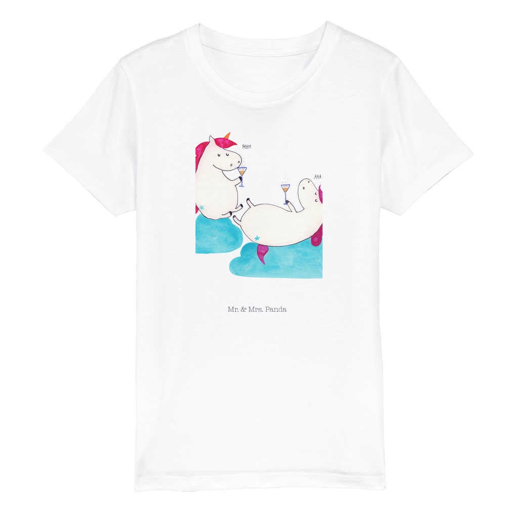 Kinder T-Shirt Einhörner Sekt