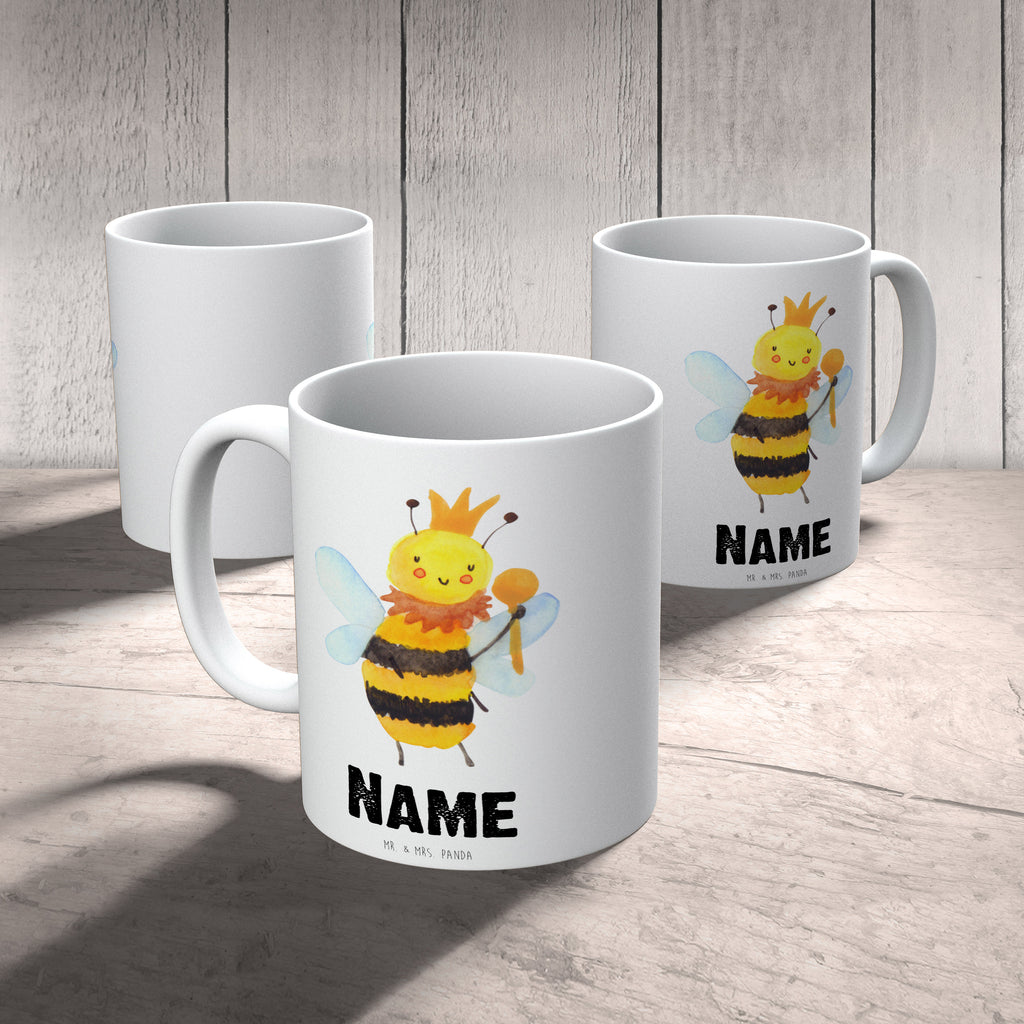 Personalisierte Tasse Biene König Personalisierte Tasse, Namenstasse, Wunschname, Personalisiert, Tasse, Namen, Drucken, Tasse mit Namen, Biene, Wespe, Hummel